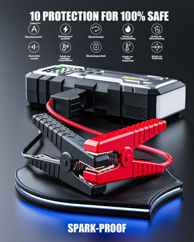 VoltSurge detachable compressor hose close up for fast accurate inflation