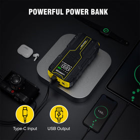 VoltSurge LED lighting in dark showing bright illumination for roadside tasks