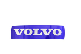 Volvo grille badge front view showing logo and exact fit for authentic appearance
