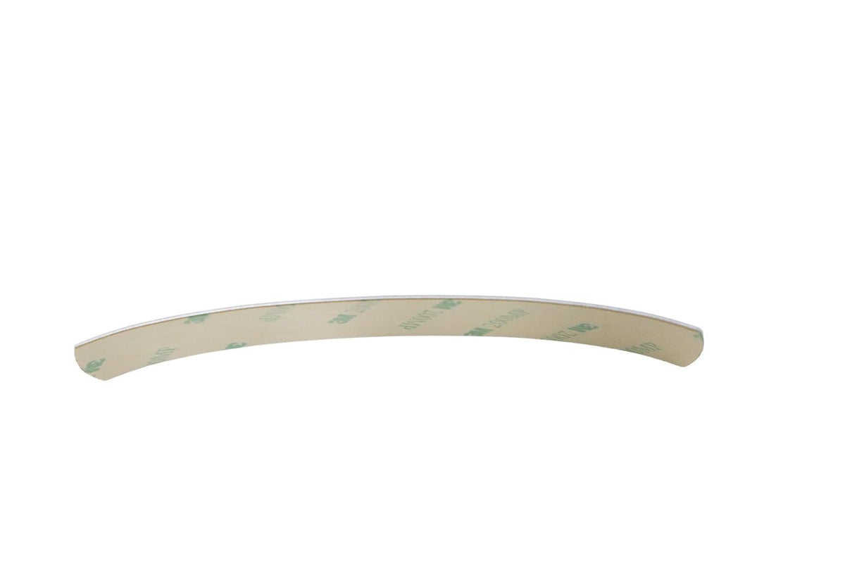 Badge beside ruler showing 115mm x 28mm size for accurate fit confirmation