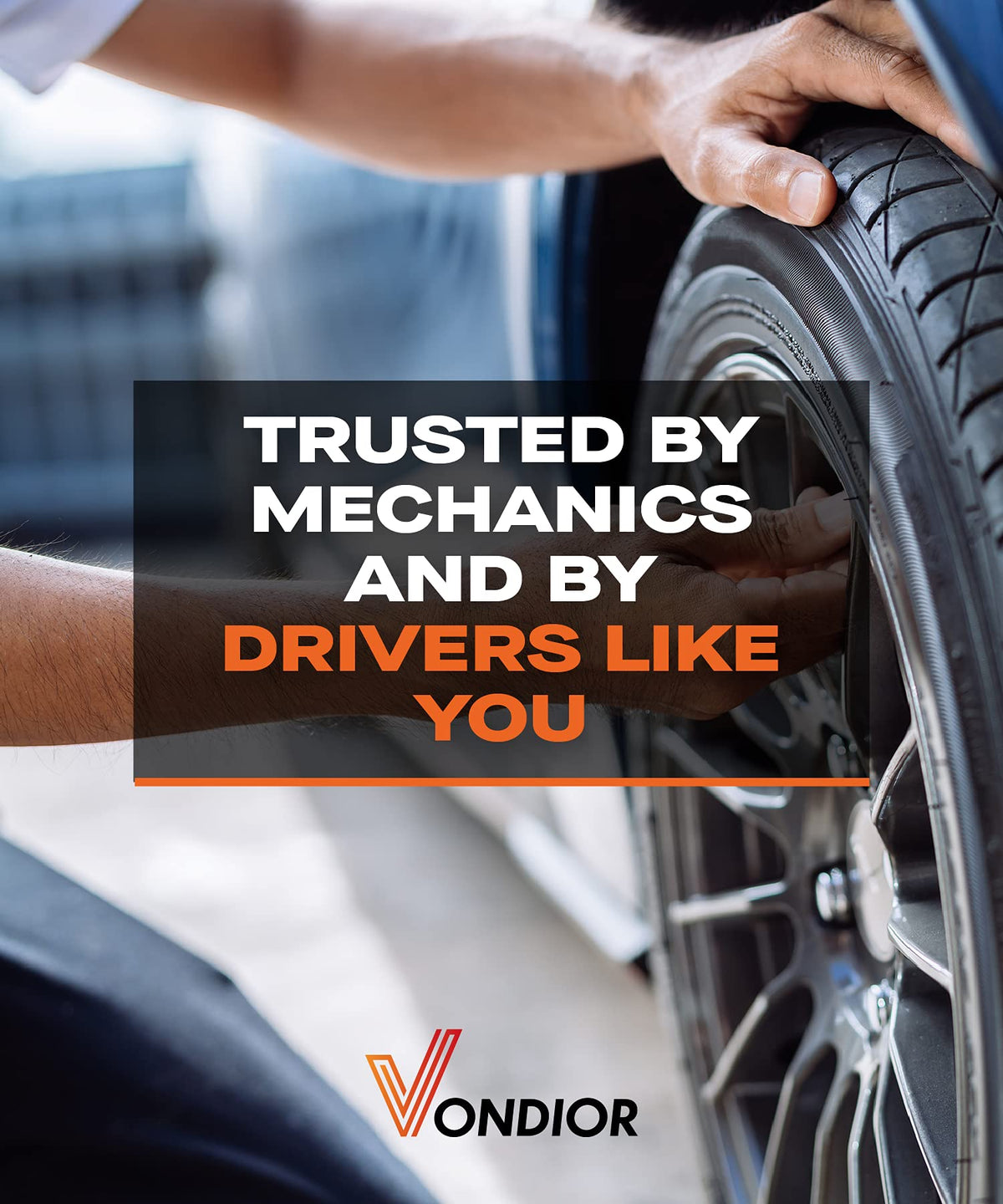 VONDIOR gauge stored inside glovebox for ready roadside tire pressure checks