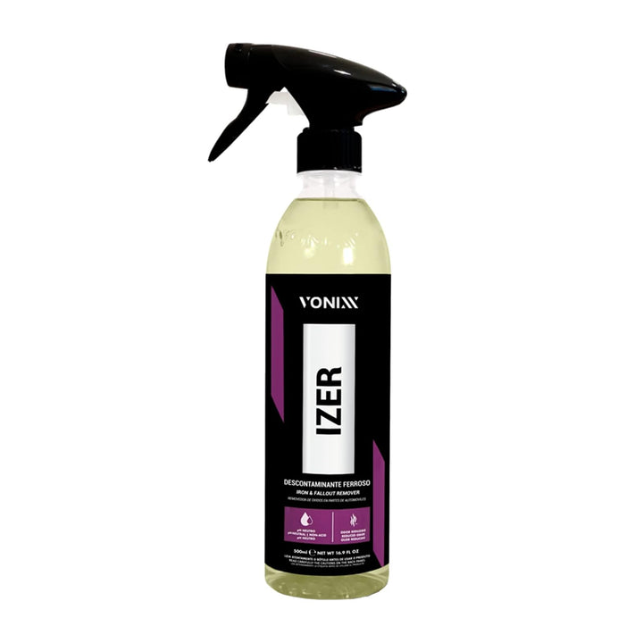 Vonixx Izer front label showing product name and size for clear identification