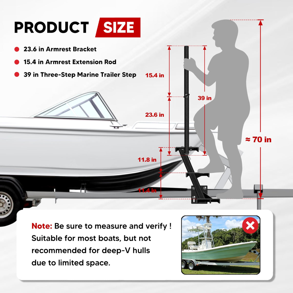 VONLX handrail and triangular support detail providing sturdy grip