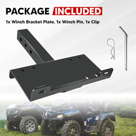 VONLX winch pin and clip included showing ready-to-install convenience
