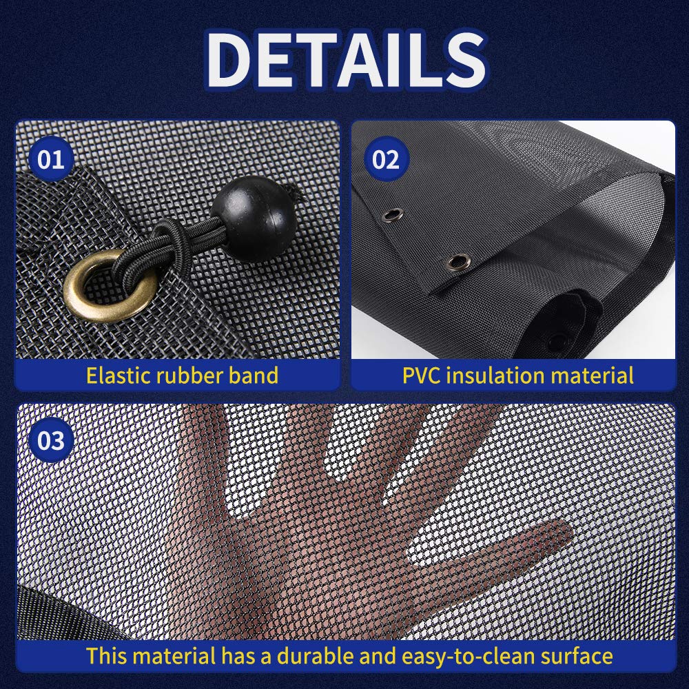Voodonala Velcro buckle attachment detail for easy installation benefit