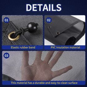 Voodonala Velcro buckle attachment detail for easy installation benefit