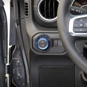 Voodonala knob detail lit to show precise fit and improved tactile feedback