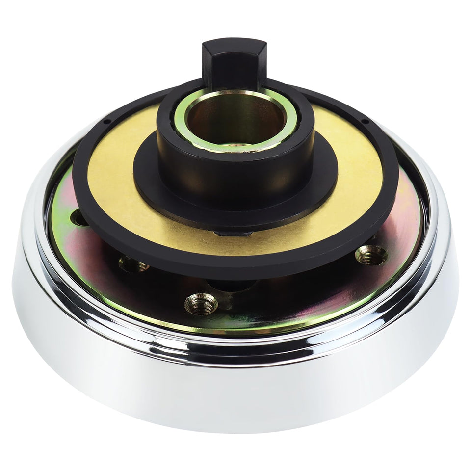 VOONKE adapter front view showing precise bolt pattern and clear fitment benefit