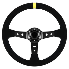 VOONKE front view of wheel showing deep-dish profile and horn button benefit grip