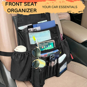 VOPQL installed on front seat demonstrating secure fit and quick access