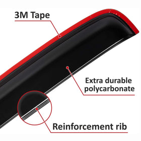 Voron Glass close-up of polycarbonate texture showing impact resistance benefit
