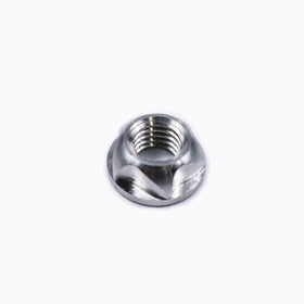 VOSANTU lock nut beside an M8 bolt showing correct size fitment for peace of mind