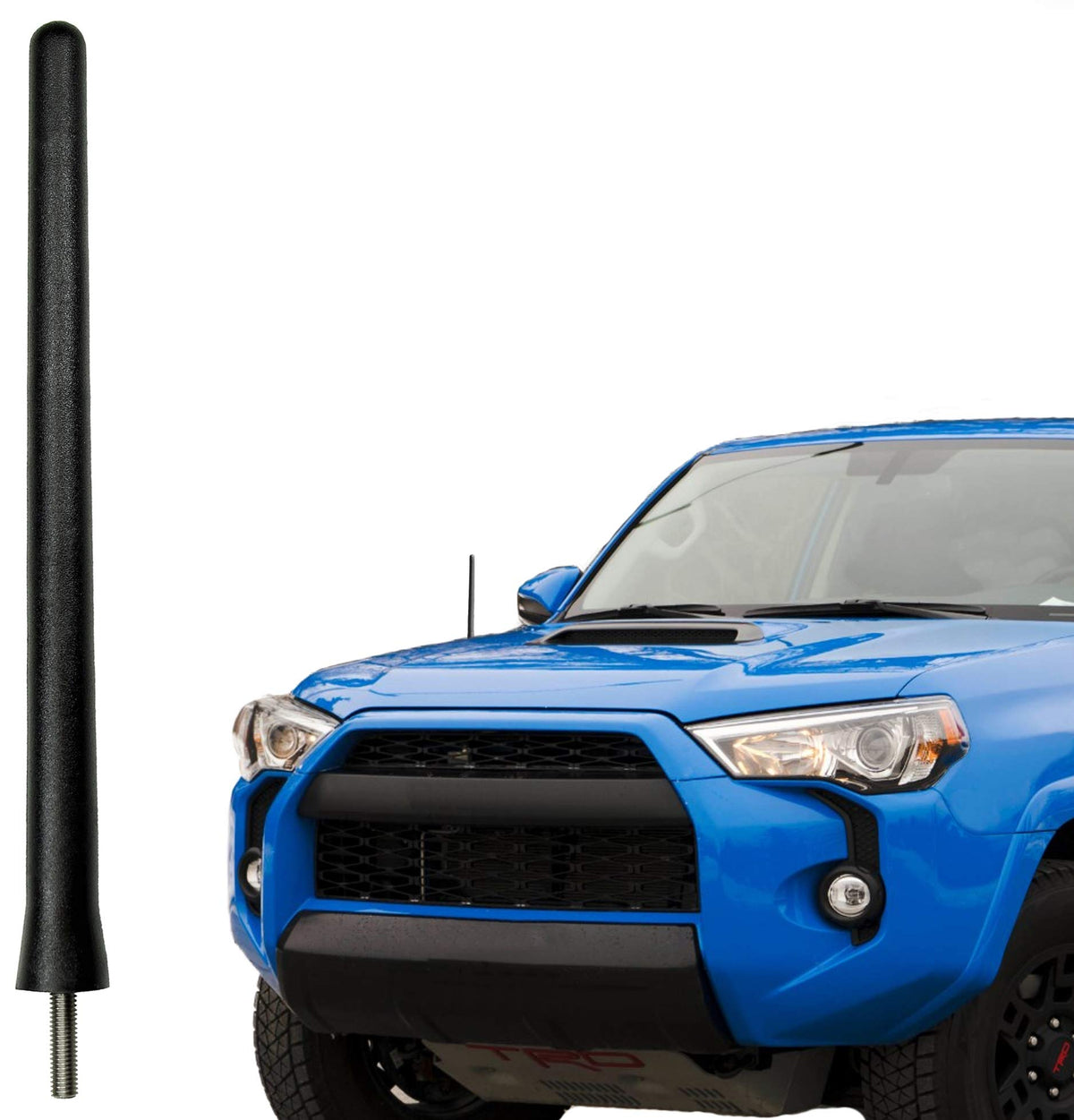 votex front profile antenna on 4Runner showing low-profile look and improved styling