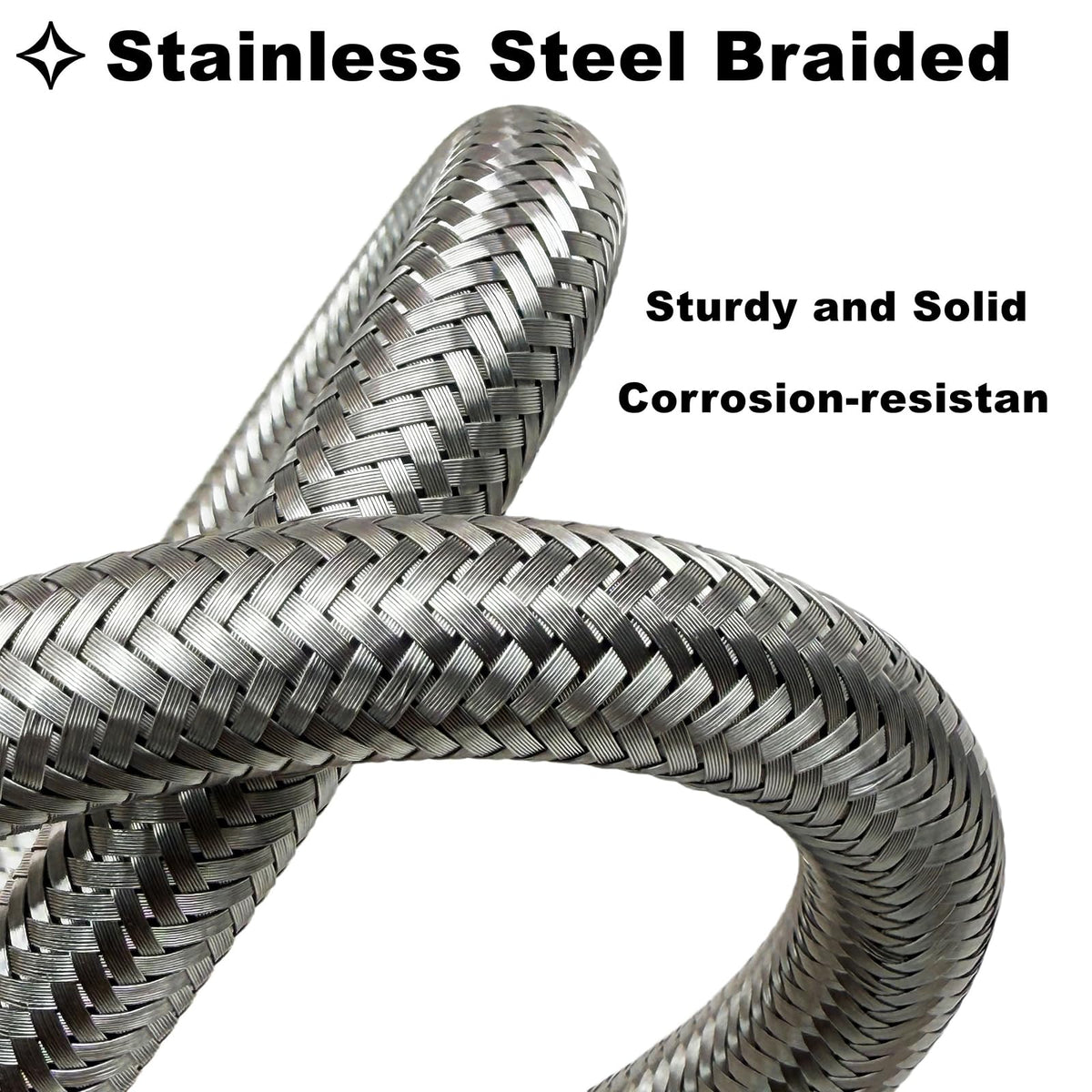 VOTNMIC angled nickel-plated brass extenders for easy access