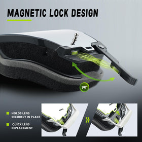 VOZAPOW triple-layer foam detail for cushioned, long-ride comfort