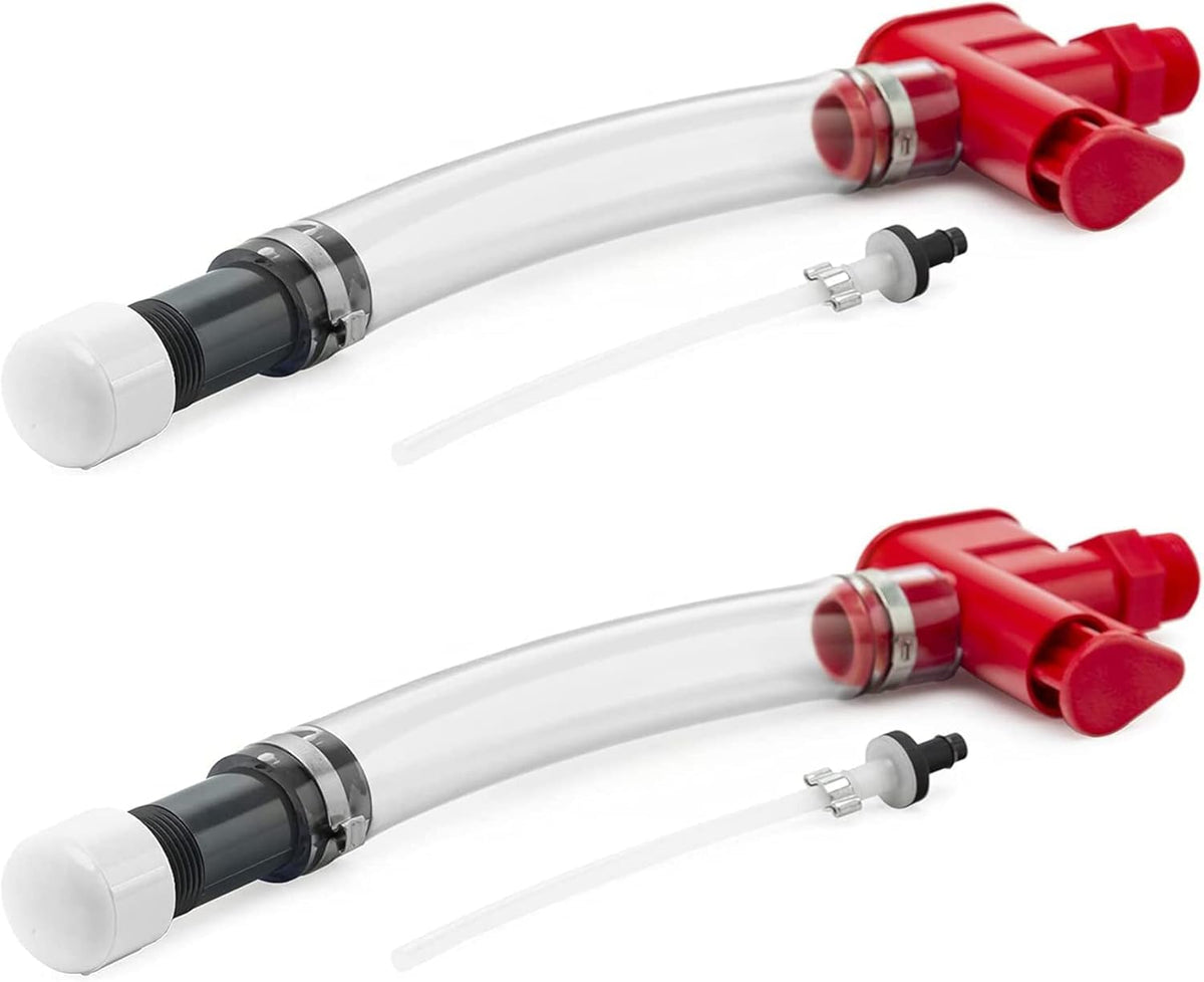 VP Racing front view of trigger hose showing overall design and quick install benefit