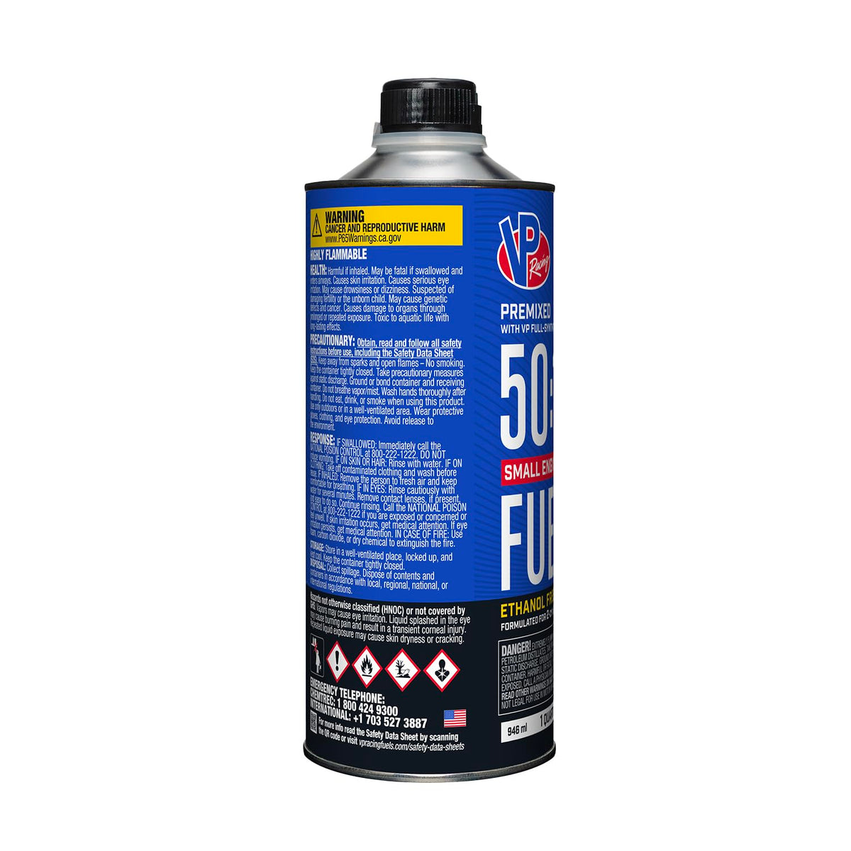VP Racing Fuels fueling a running trimmer to show reliable starts