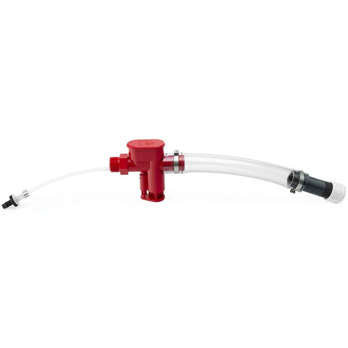 VP Racing hose detail showing 20 inch length for extended reach and flexibility
