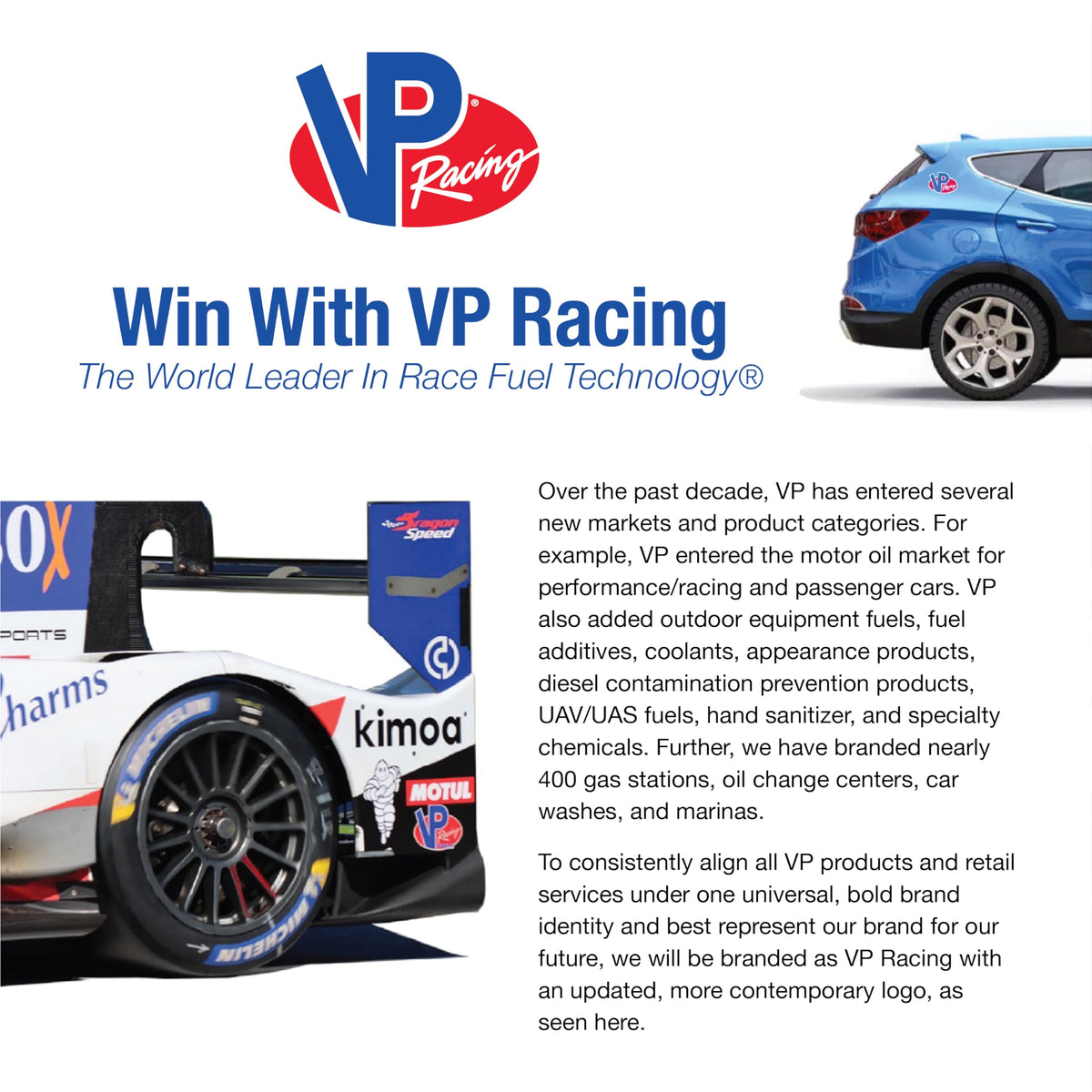 VP Racing coolant in engine bay protecting aluminum components