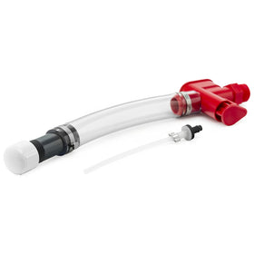 VP Racing trigger hose front view showing ergonomic trigger for precise pouring