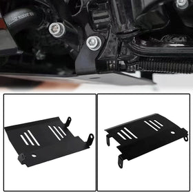 VPZMT installed on Street Glide demonstrating protection of water lines