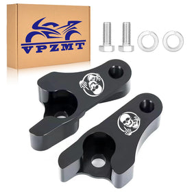 VPZMT lowering blocks front view showing compact profile and stronger link