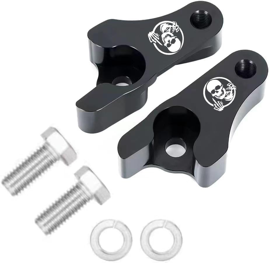 VPZMT lowering blocks with included hardware laid out for easy install