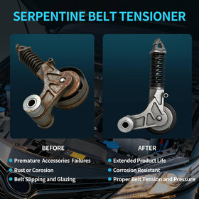 VROVO tensioner next to ruler illustrating compact dimensions and easy fit