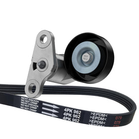 VROVO tensioner front assembly showing fit and durability benefit
