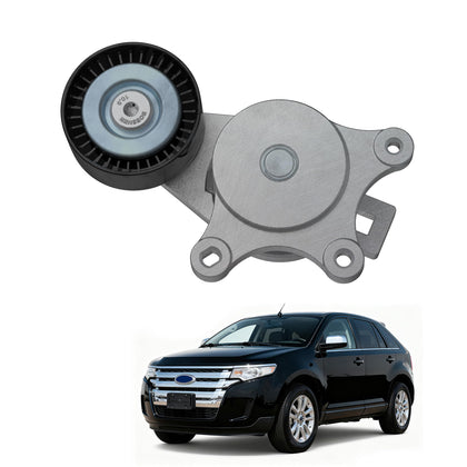 VROVO tensioner front view showing bolt locations and fitment benefit