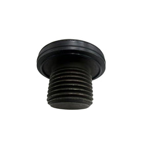 Vrytos drain plug thread close-up showing precise threads and corrosion-resistant finish for secure fit