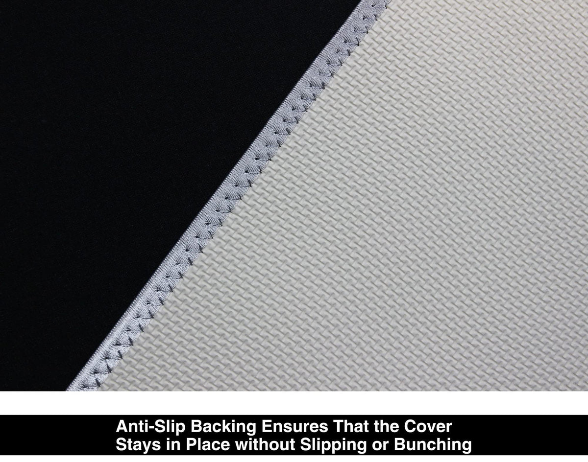 VSHIELD fit around armrest and airbag area showing safety compatibility