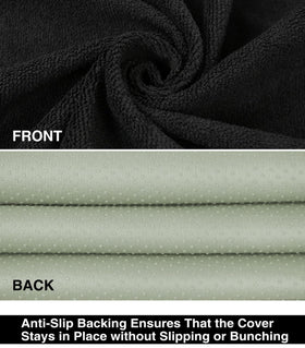 VSHIELD non-slip backing detail keeps cover securely in place