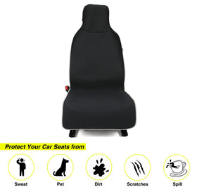 VSHIELD installed on rear bench seat demonstrating universal fit benefit