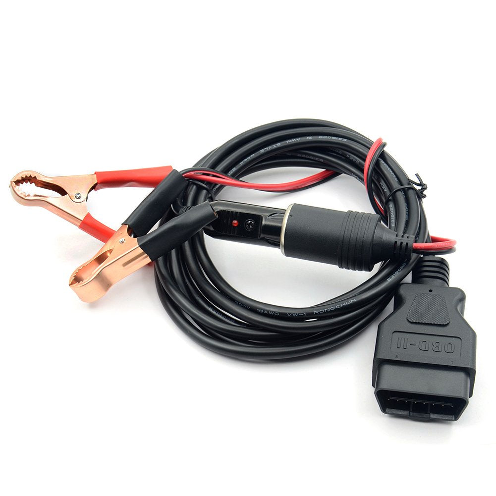 VSTM in-use scene during battery change showing preserved ECU settings benefit
