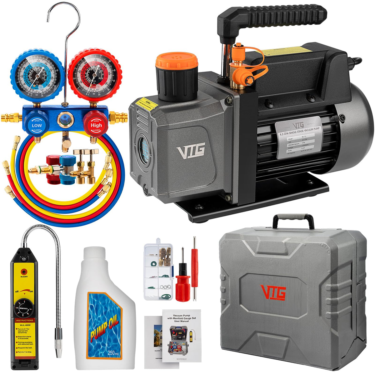 VTG VOGTEN front packaging showing kit components and portability benefit