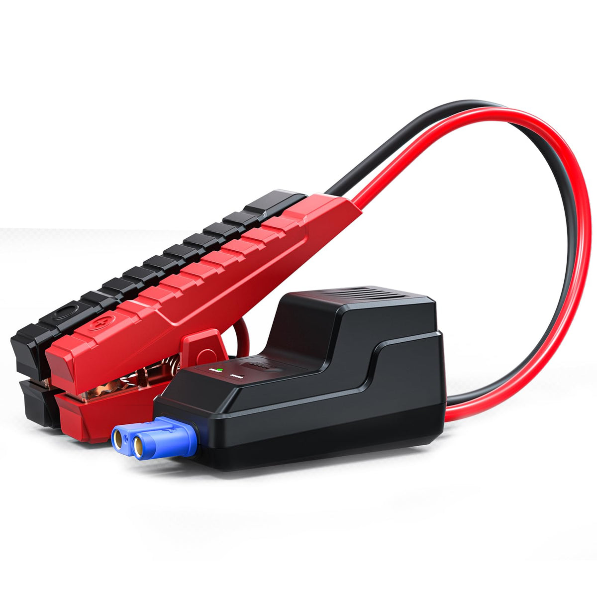 VTOMAN clamp front view showing solid grip and safe connection