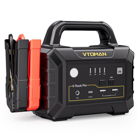 VTOMAN V-Truck Pro front view showing compact design and power benefits
