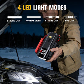 VTOMAN VL7 held in hand to show compact size and easy portability benefit