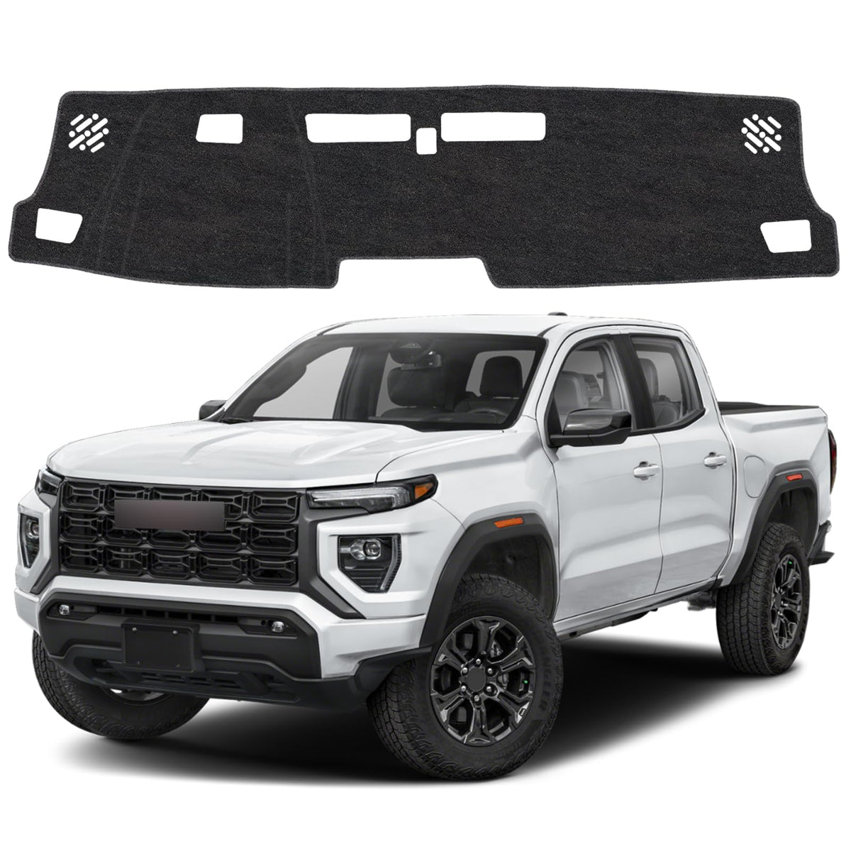 VTVWNM front view of dash cover showing custom fit and protection