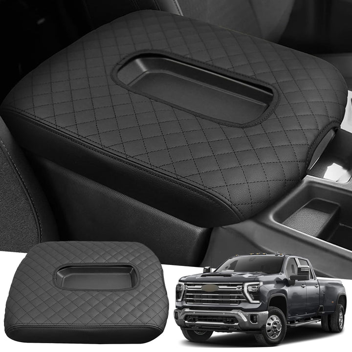 VTVWNM front view of armrest cover showing tailored fit and premium look