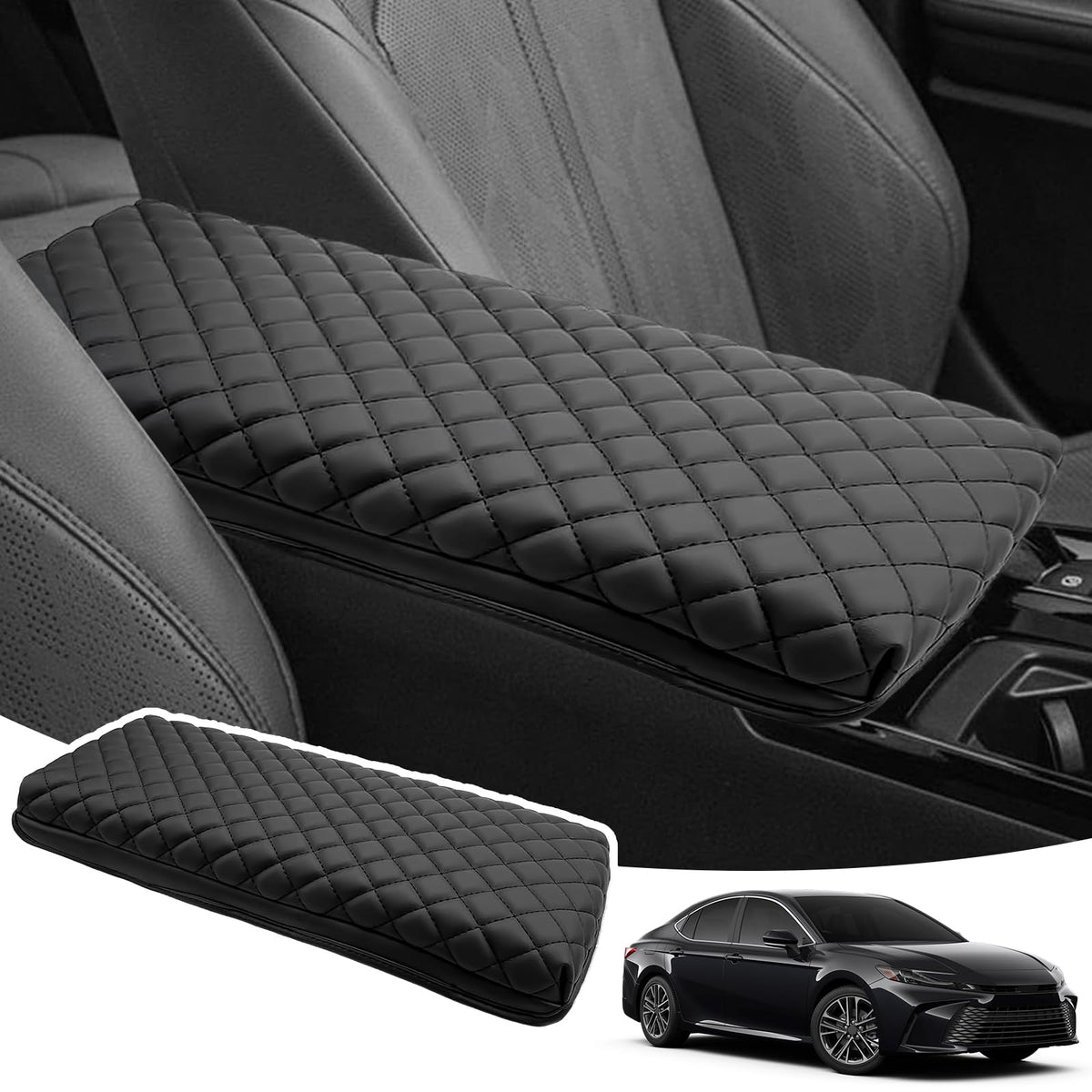 VTVWNM front view of armrest cover showing full fit and protection benefit