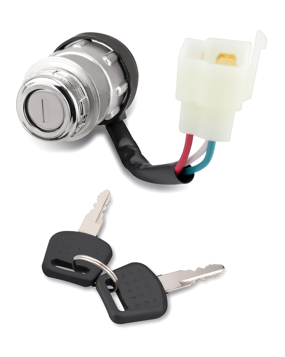 Vudajuley front panel ignition switch showing mounting and key slot for reliable replacement