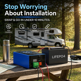 VUFUMSY lifestyle RV interior setup powering appliances for comfortable travel