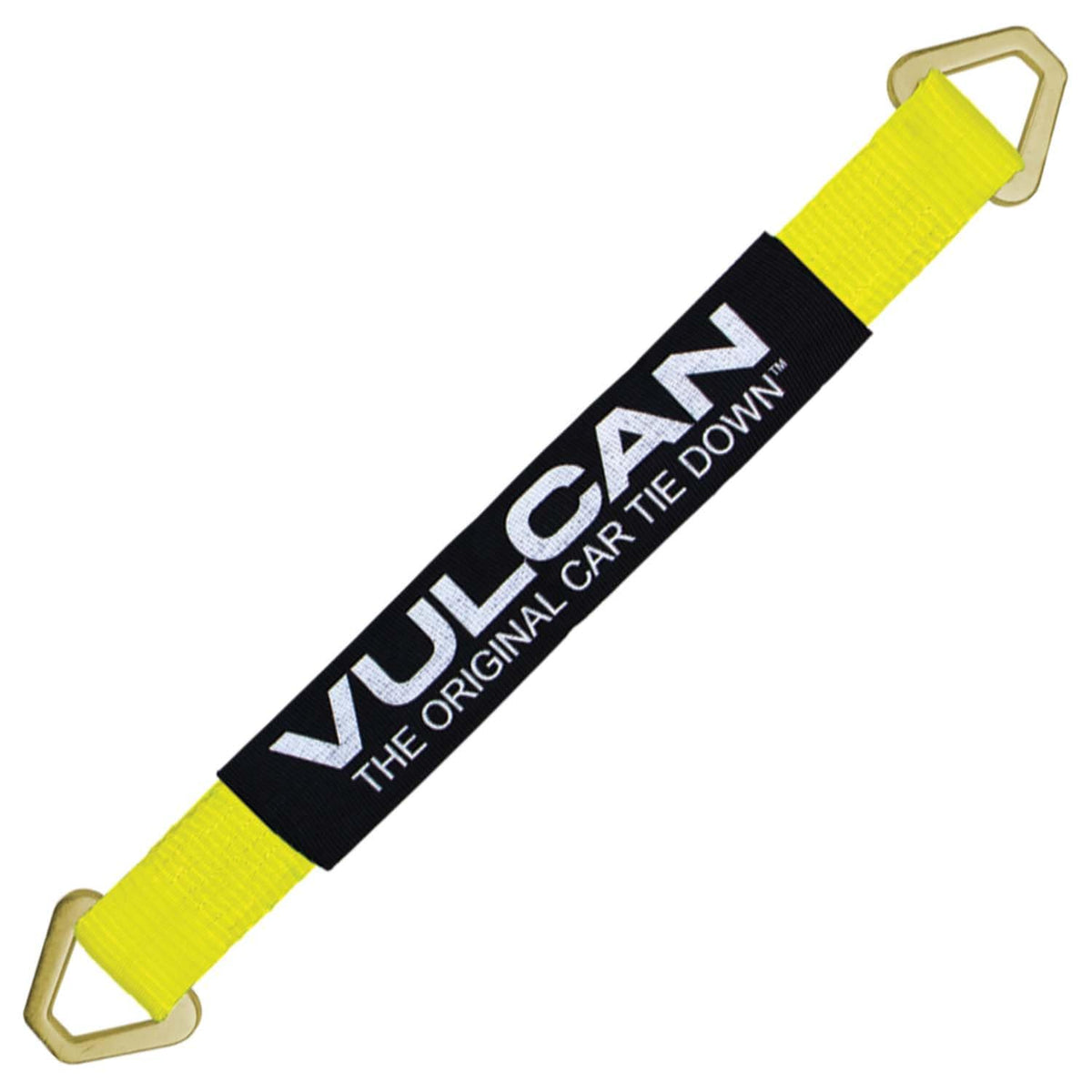 VULCAN strap beside ruler showing 22 inch length for accurate size reference