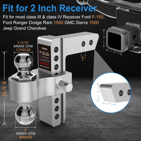vullteeon dual ball closeup with chrome balls for easy size switching