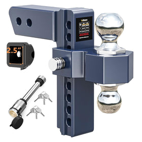 vullteeon front view showing blue finish and solid build benefit durability