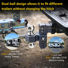 vullteeon side profile installed illustrating height adjustment benefit