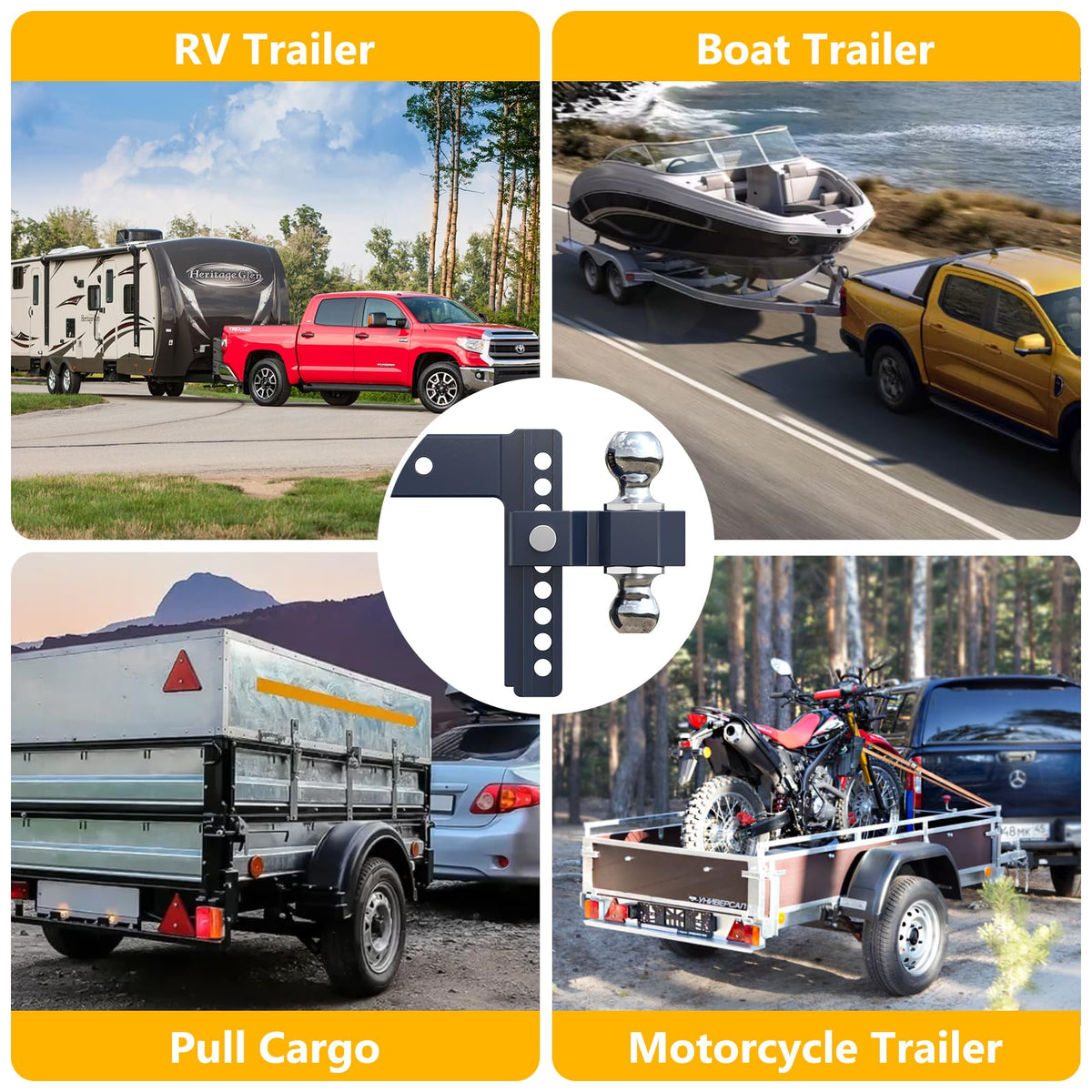 vullteeon truck towing lifestyle scene showing heavy-duty capability benefit