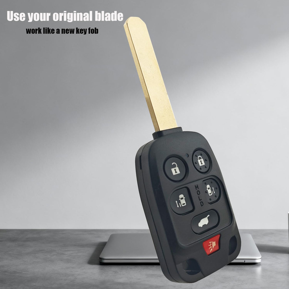 vurbemes side profile showing texture for grip and scratch resistance advantage